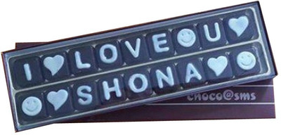 Swankit's I Love You Shona Message Box (Customizable) Bars(100 g)