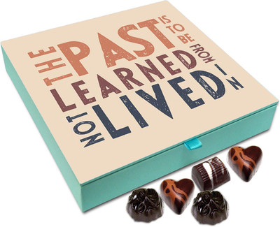 

Chocholik Gift Box - The Past Is to Be Learned - 9pc Truffles(108 g)