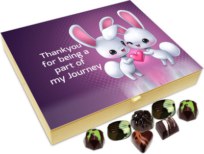 

Chocholik Gift Box - Thankyou for being a part of my journey - 20pc Truffles(240 g)