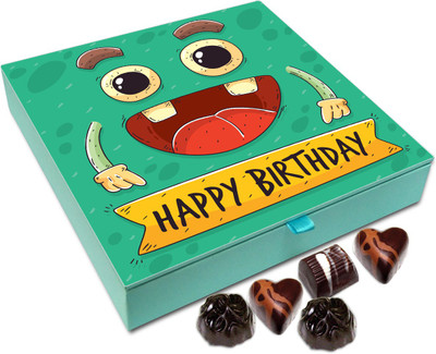 

Chocholik Gift Box - Happy Birthday - 9pc Truffles(108 g)