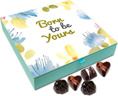 

Chocholik Gift Box - Born to Be Yours - 9pc Truffles(108 g)