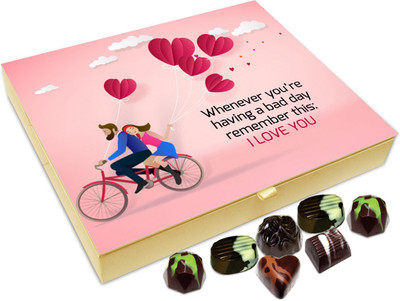 

Chocholik Gift Box -Remember This: I Love You - 20pc Truffles(240 g)