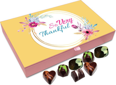 

Chocholik Gift Box - So Very Thankful - 12pc Truffles(144 g)