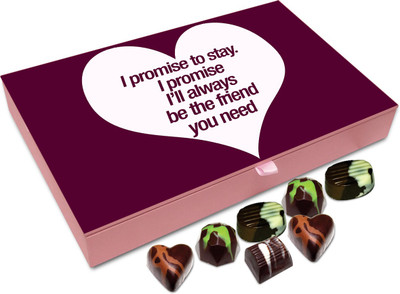 

Chocholik Friendship Gift - I Promise To Stay - 12 Pc Truffles(144 g)