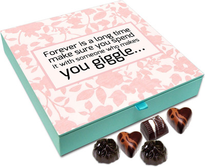 

Chocholik Gift Box -Someone Who Makes You Giggle.. - 9pc Truffles(108 g)