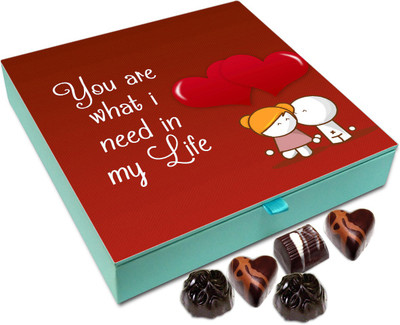 

Chocholik Gift Box - You are what i need in my life - 9pc Truffles(108 g)