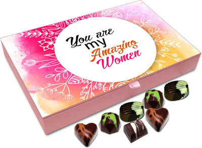 

Chocholik Gift Box - You Are My Amazing Women - 12pc Truffles(144 g)