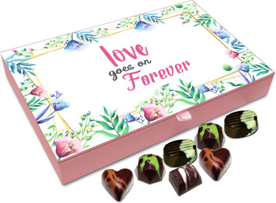 

Chocholik Gift Box - Love Goes on Forever - 12pc Truffles(144 g)