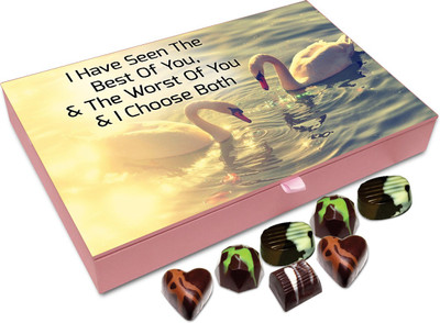

Chocholik Gift Box -I Choose Both - 12pc Truffles(144 g)