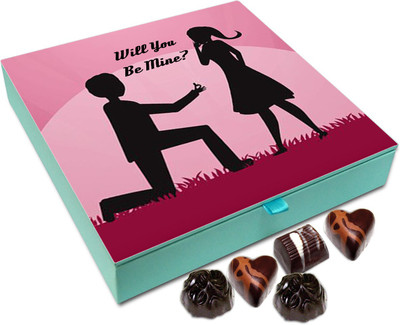 

Chocholik Gift Box -A Cute Proposal - 9pc Truffles(108 g)