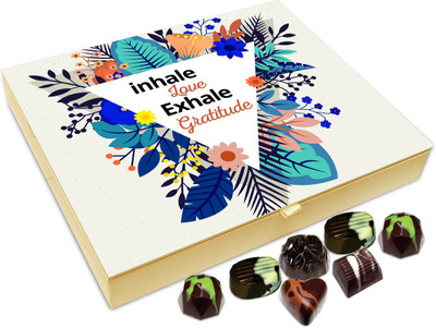 

Chocholik Gift Box - Inhale Love Exhale Gratitude - 20pc Truffles(240 g)
