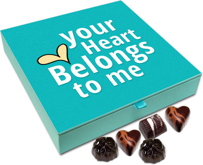 

Chocholik Gift Box - Your Heart Belongs to Me - 9pc Truffles(108 g)