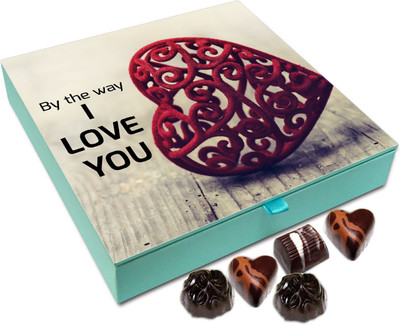 

Chocholik Gift Box -By The Way, I Love You - 9pc Truffles(108 g)