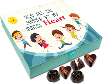 

Chocholik Friendship Gift - You All Are Summer To My Winter Heart - 9 Pc Truffles(108 g)