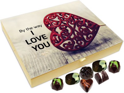 

Chocholik Gift Box -By The Way, I Love You - 20pc Truffles(240 g)