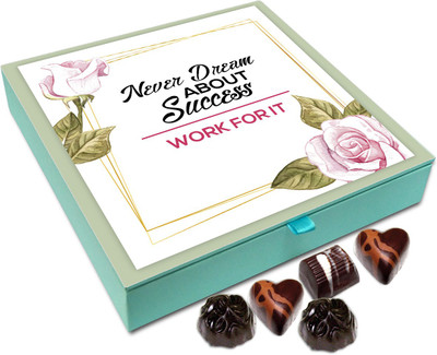

Chocholik Gift Box - Never Dream About Success Work for It - 9pc Truffles(108 g)