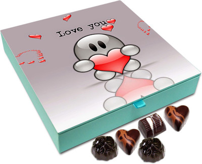 

Chocholik Gift Box -A Cute Love You Message - 9pc Truffles(108 g)