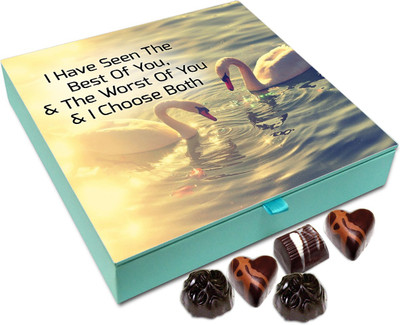 

Chocholik Gift Box -I Choose Both - 9pc Truffles(108 g)