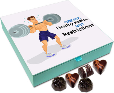 

Chocholik Gift Box - Create Healthy Habits Not Restrictions - 9pc Truffles(108 g)