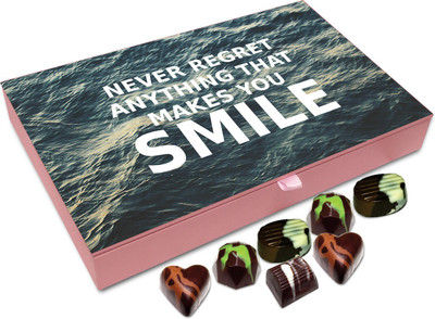 

Chocholik Gift Box -Life Is Short Break The Rules - 12pc Truffles(144 g)
