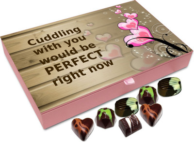 Chocholik Gift Box -Cuddling With You Would Be Perfect - 12pc Truffles(144 g)