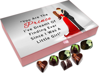 

Chocholik Gift Box - You are the prince i've dreamt of - 12pc Truffles(144 g)