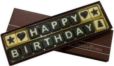 

Swankit's Happy Birthday Message Box (Customizable) Bars(100 g)