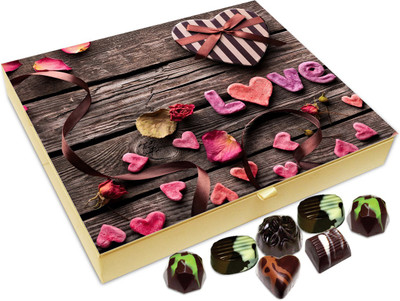 

Chocholik Gift Box -Chocolates For Cute Love - 20pc Truffles(240 g)