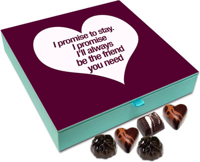 

Chocholik Friendship Gift - I Promise To Stay - 9 Pc Truffles(108 g)