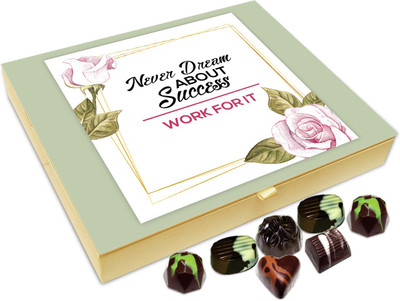 

Chocholik Gift Box - Never Dream About Success Work for It - 20pc Truffles(240 g)