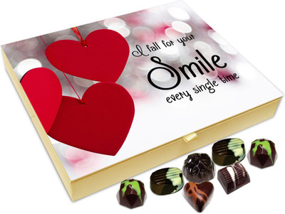 

Chocholik Gift Box - I fall for your smile - 20pc Truffles(240 g)