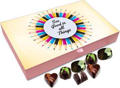 

Chocholik Gift Box - See Good in All Things - 12pc Truffles(144 g)