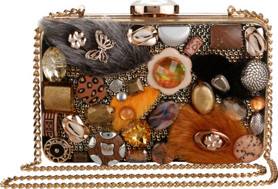 

Vdesi Casual Multicolor Clutch