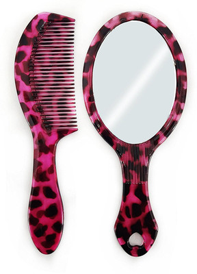 AASA Comb With Mirror, Hair Comb For Women hair accessories(Set of 2)