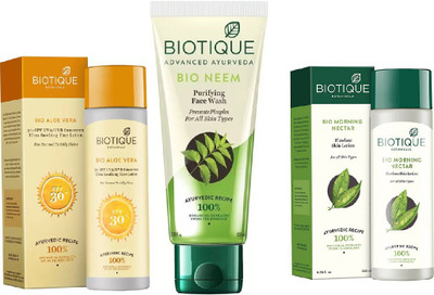 

BIOTIQUE BIO SUNCARE REGIME(Set of 3)