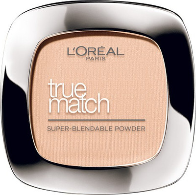 

L'Oreal Paris True Match Super Blendable Powder, 9g Compact(Caramel Beige W7, 9 g)