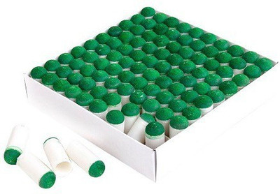 

Laxmi Ganesh Billiard 100 PCS 100 9mm Push-on snooker tips pool cue stick slip-on tips Snooker, Pool, Billiards Cue Stick(Microfibre)