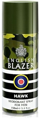 English BLAZER HAWK Deodorant Spray  -  For Men(150 ml)