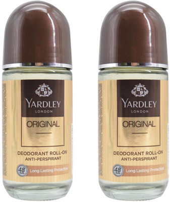 

Yardley London Orignal Deodorant Roll-On Alcohol Free 50ML Each (Pack of 2) Deodorant Roll-on - For Men(100 ml, Pack of 2)