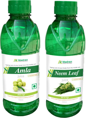 

Madren Healthcare Amla & Neem Juice(2 x 250 ml)