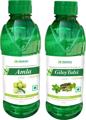 

Madren Healthcare Amla & Giloy Tulsi Juice(2 x 250 ml)