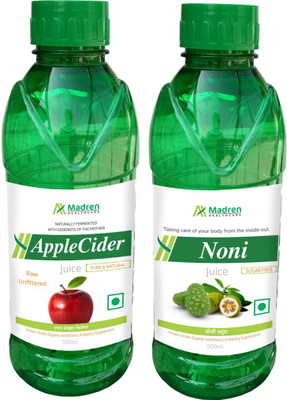 

Madren Healthcare Apple Cider Vinegar & Noni Juice(2 x 250 ml)