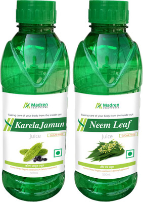 

Madren Healthcare Karela Jamun & Neem Juice(2 x 250 ml)