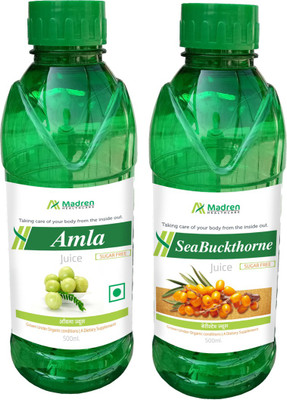 

Madren Healthcare Amla & Seabuckthorne Juice(2 x 250 ml)