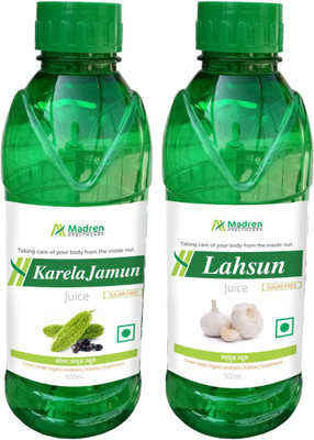 

Madren Healthcare Karela Jamun & Lahsun Juice(2 x 250 ml)