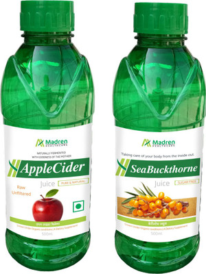 

Madren Healthcare Apple Cider Vinegar & Seabuckthorne Juice(2 x 250 ml)