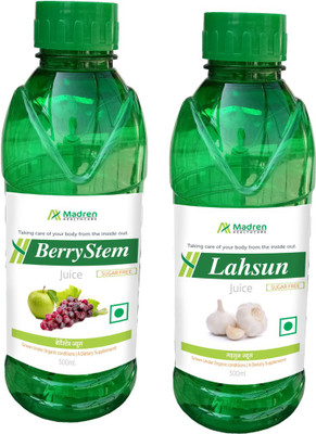 

Madren Healthcare Berrystem & Lahsun Juice(2 x 250 ml)
