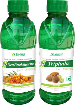 

Madren Healthcare Seabuckthrone & Triphala Juice(2 x 250 ml)
