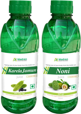 

Madren Healthcare Karela Jamun & Noni Juice(2 x 250 ml)