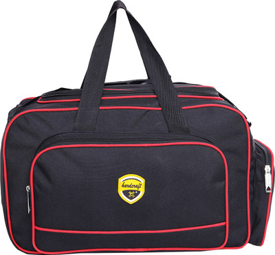 

Hardcraft Lightweight Waterproof Luggage Travel Bag - Black Gym Bag(Black)